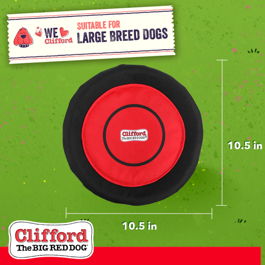 Clifford The Big Red Dog Sliding Flyer Dog Toy