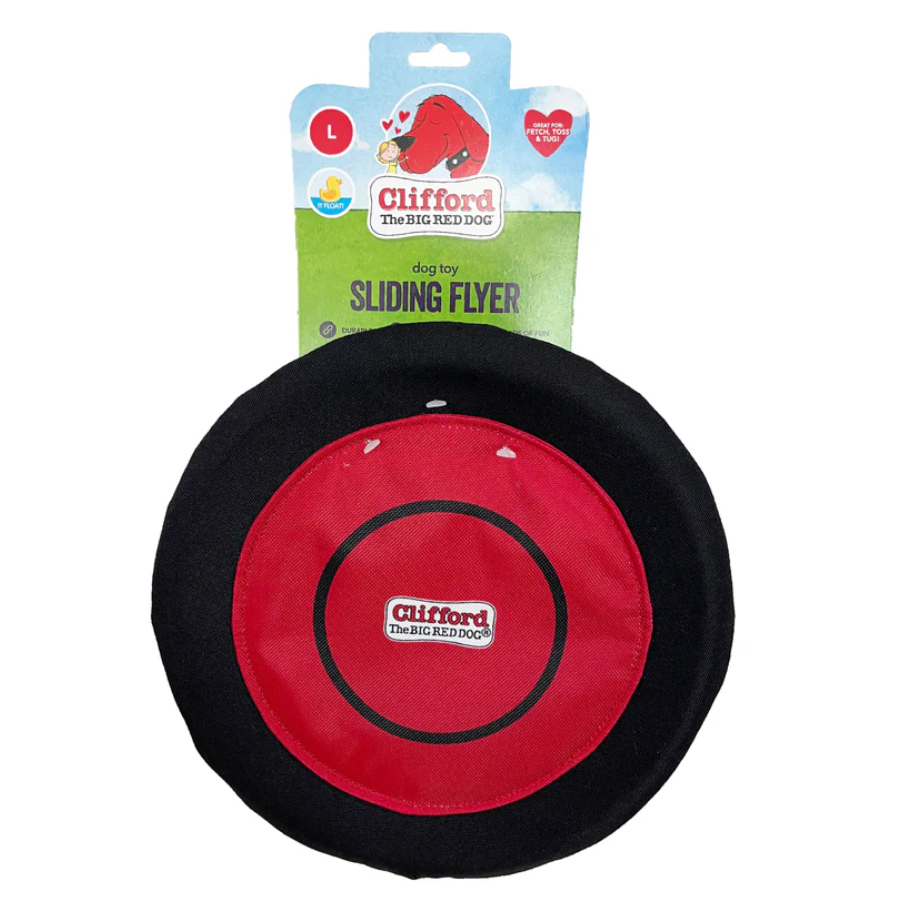 Clifford The Big Red Dog Sliding Flyer Dog Toy