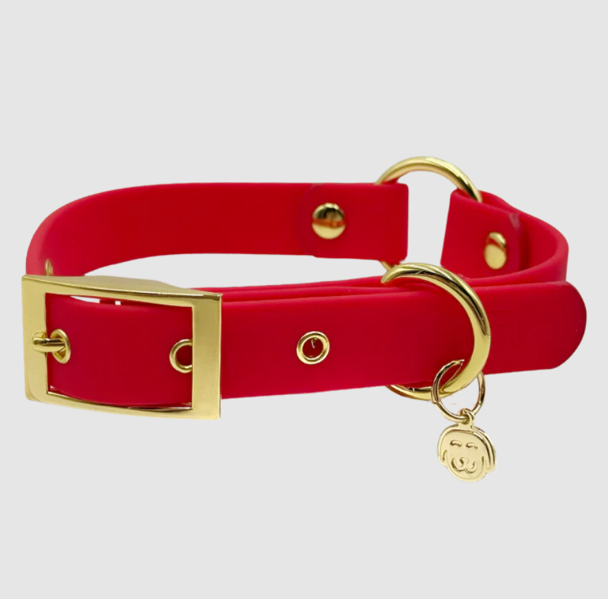 Ruby Red - Splashproof Dog Collar
