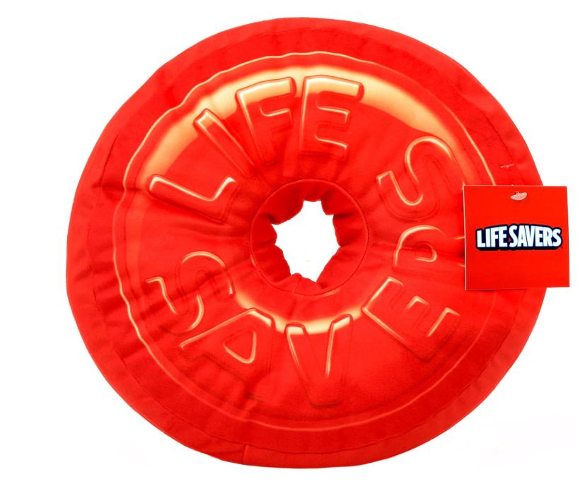 Kangaru: Life Savers Candy-Shaped Pillow 10"
