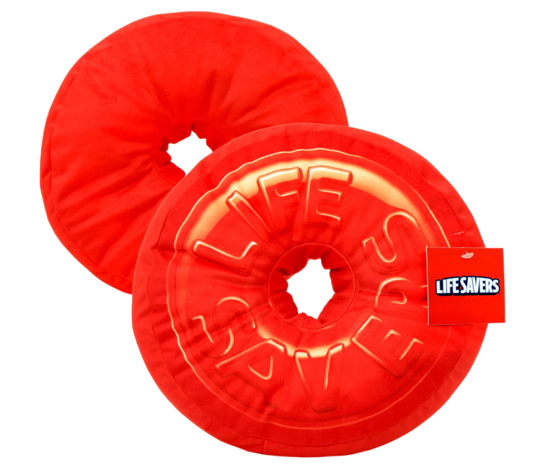 Kangaru: Life Savers Candy-Shaped Pillow 10"