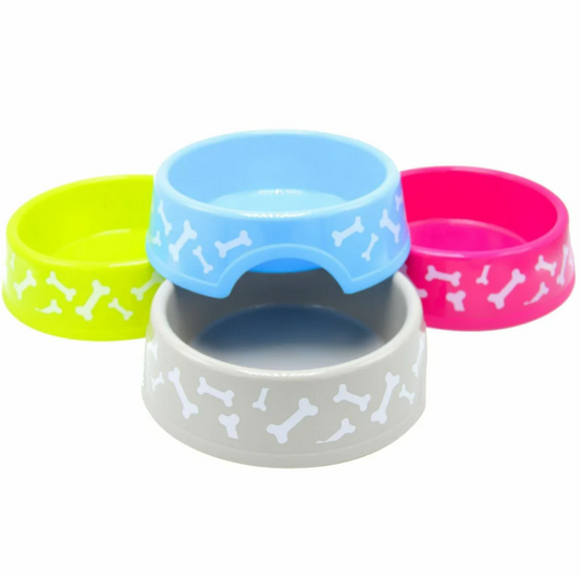 Plastic Dish Bowl Plate with Bones