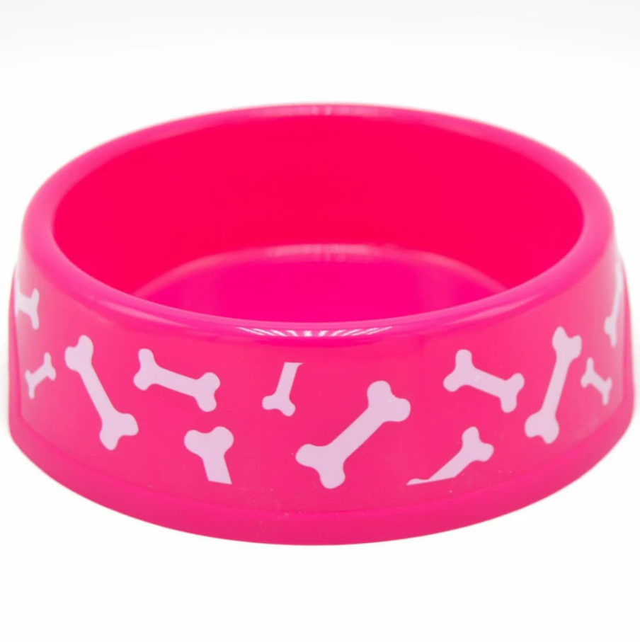 Plastic Dish Bowl Plate with Bones