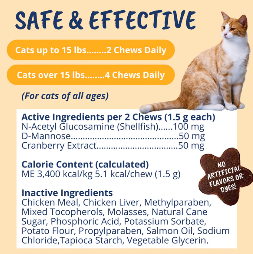 Urinary Support Soft Chews for Cats