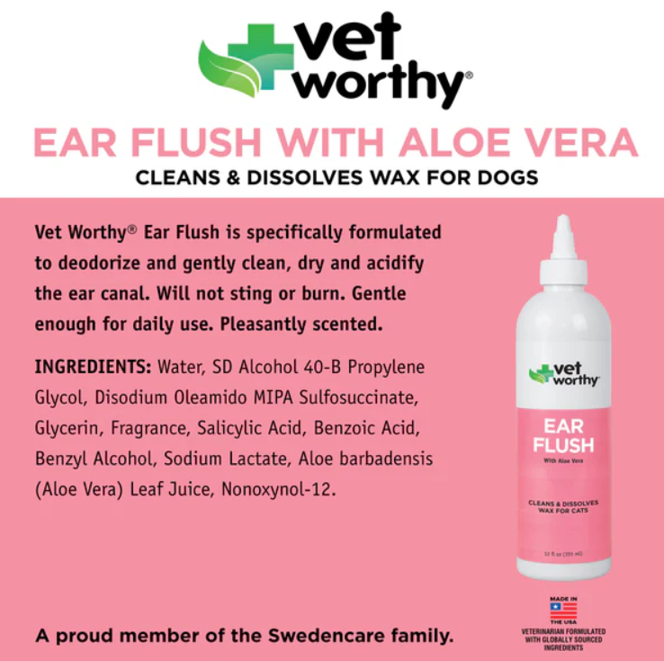 Ear Flush Cat 4oz