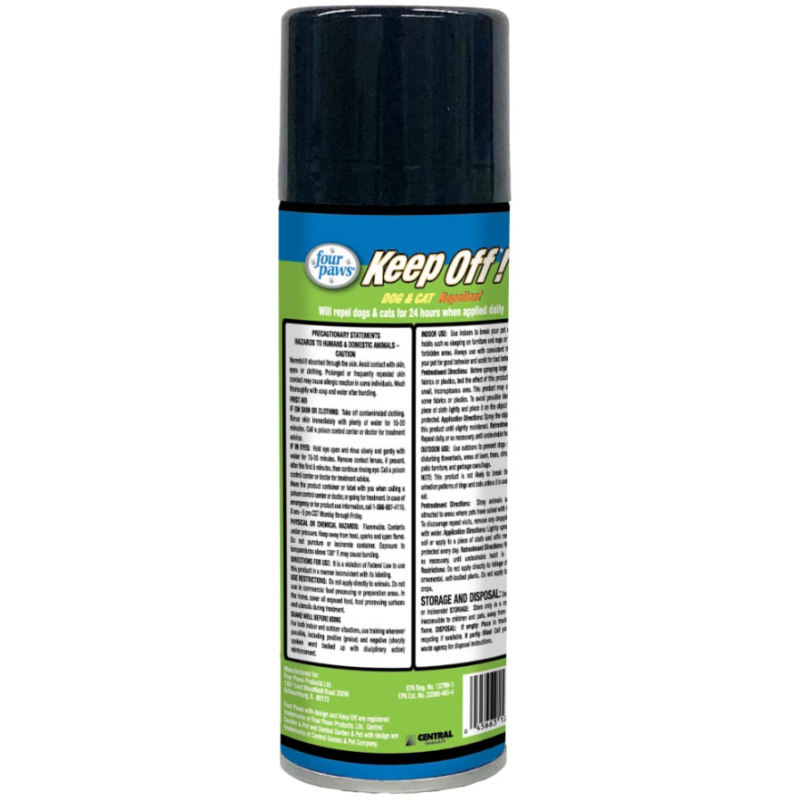 Keep Off! Dog and Cat Repellent Outdoors & Indoors Spray