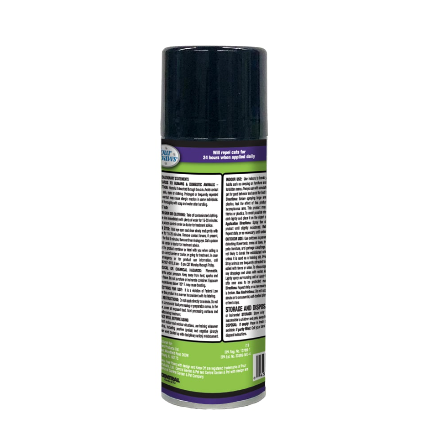 Keep Off! Cat Repellent Spray Outdoors & Indoor