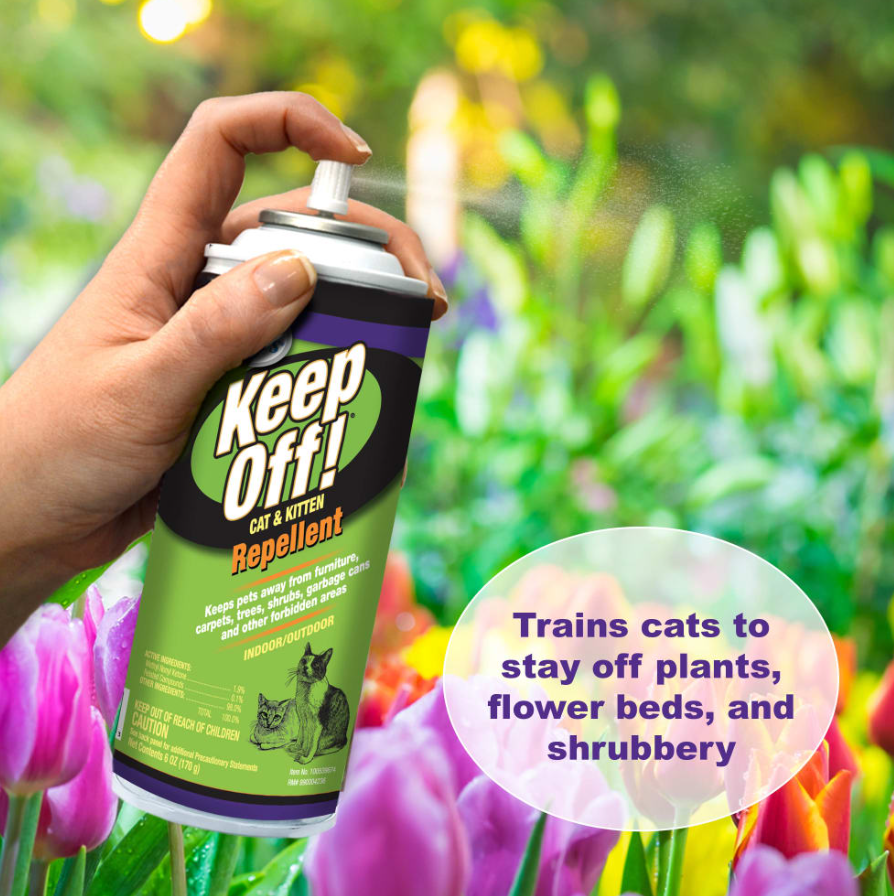 Keep Off! Cat Repellent Spray Outdoors & Indoor