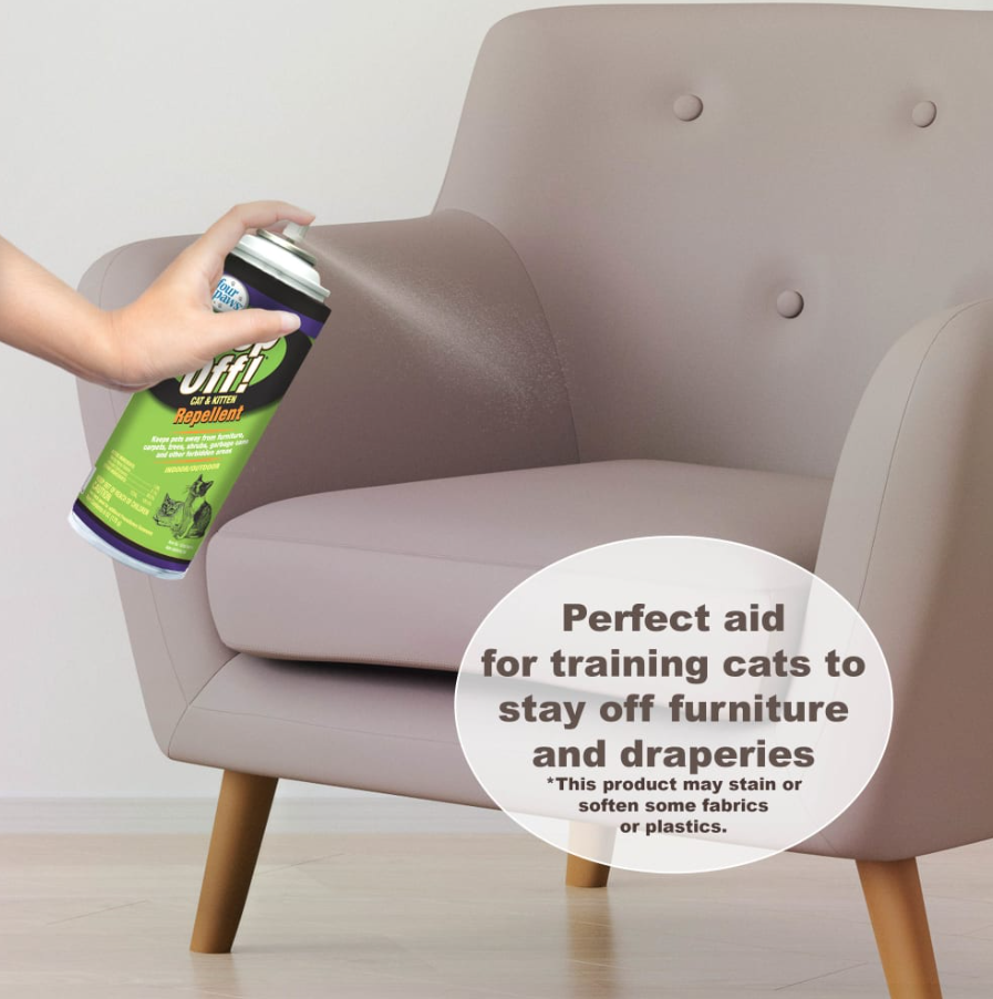 Keep Off! Cat Repellent Spray Outdoors & Indoor
