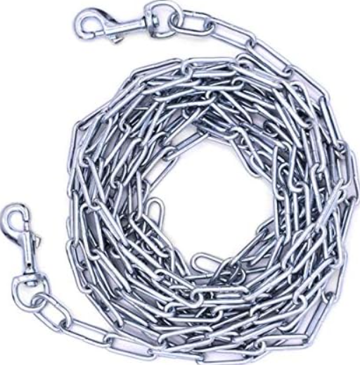 Pet Diamond Weldes Link Tie Out Chain