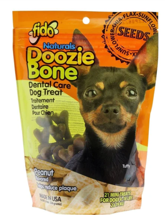 Doozie Bone - Peanut-Fido 21 mini treats