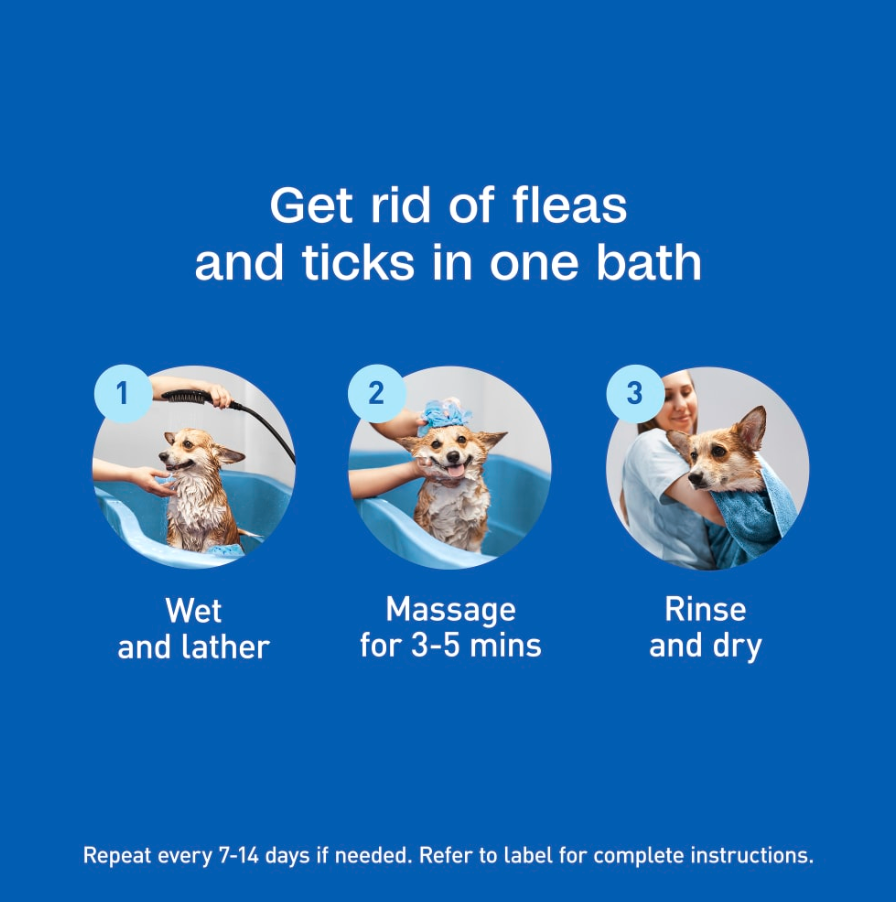 ADAMS™ Flea & Tick Cleansing Shampoo for Dogs and Cats