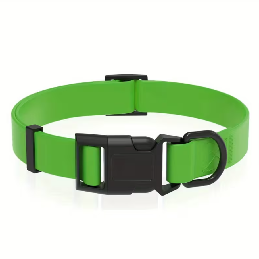 Collar PVC Black Brooch