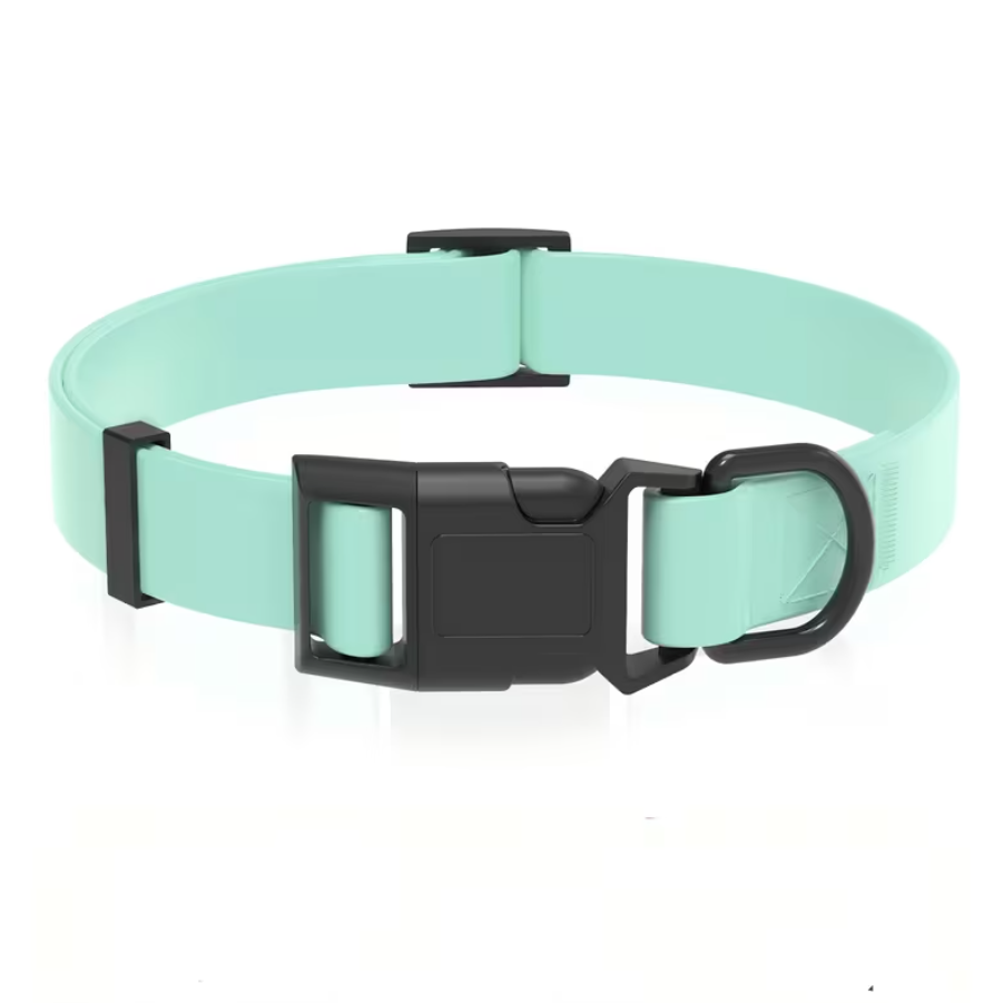 Collar PVC Black Brooch