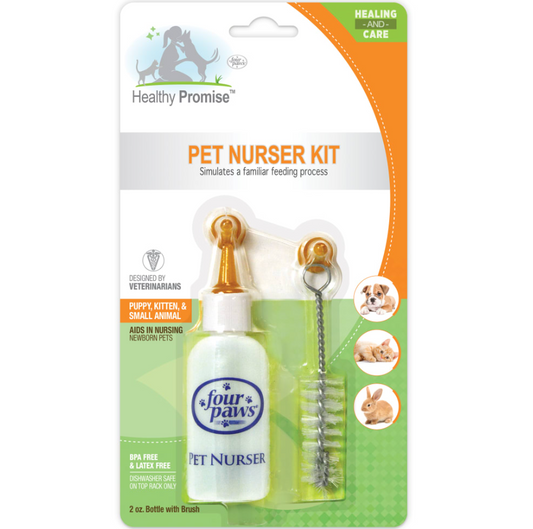 Pet Nursing Kit - Bottle and Brush