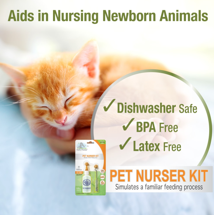 Pet Nursing Kit - Bottle and Brush