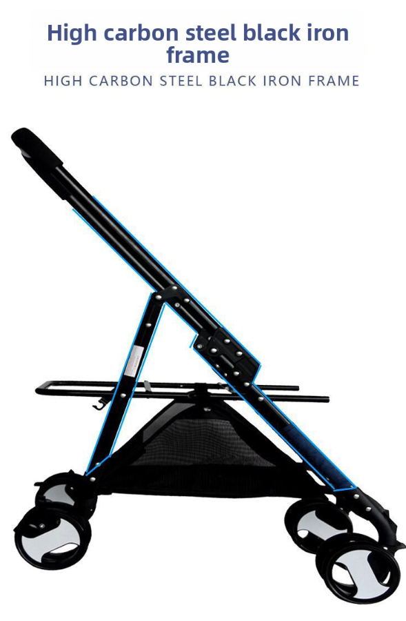 Luxury Pet Stroller Dog Carrier Car Seat