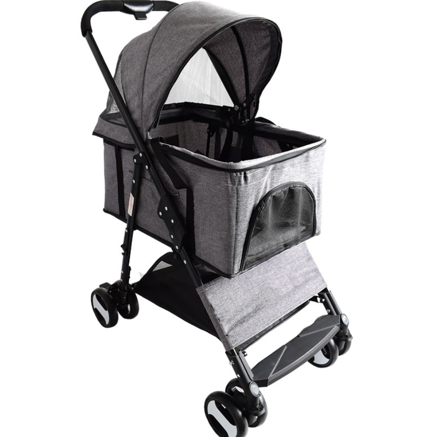 Luxury Pet Stroller Dog Carrier Car Seat