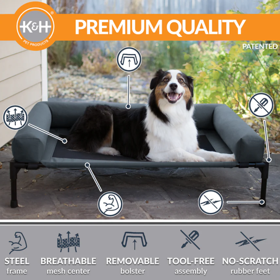 K&H Original Bolster Pet Cot Medium