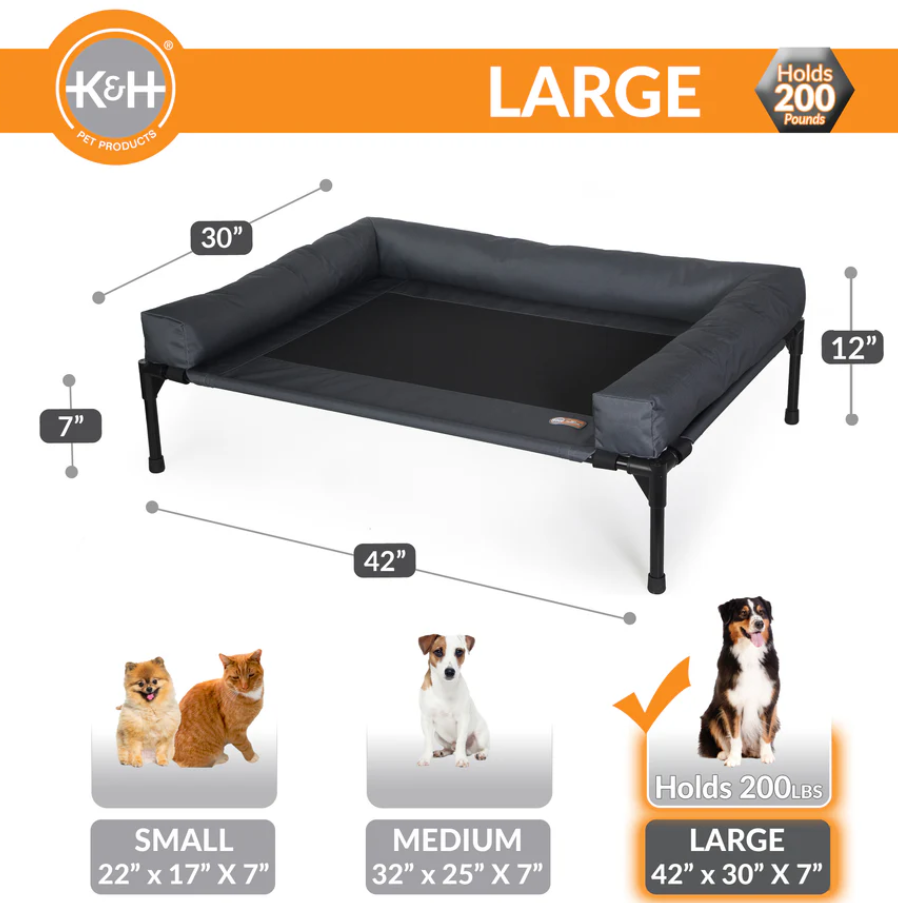 K&H Original Bolster Pet Cot Medium