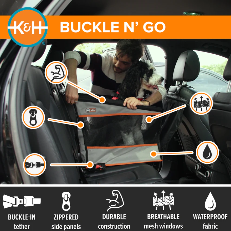 K&H Buckle n' Go Pet Seat Large