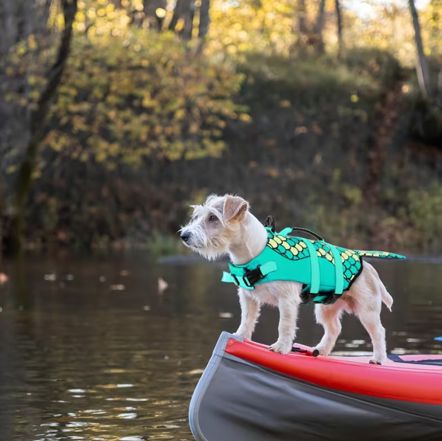 Salvavidas para Perros Sirrena Print Dog Life Jacket Mermaid Print