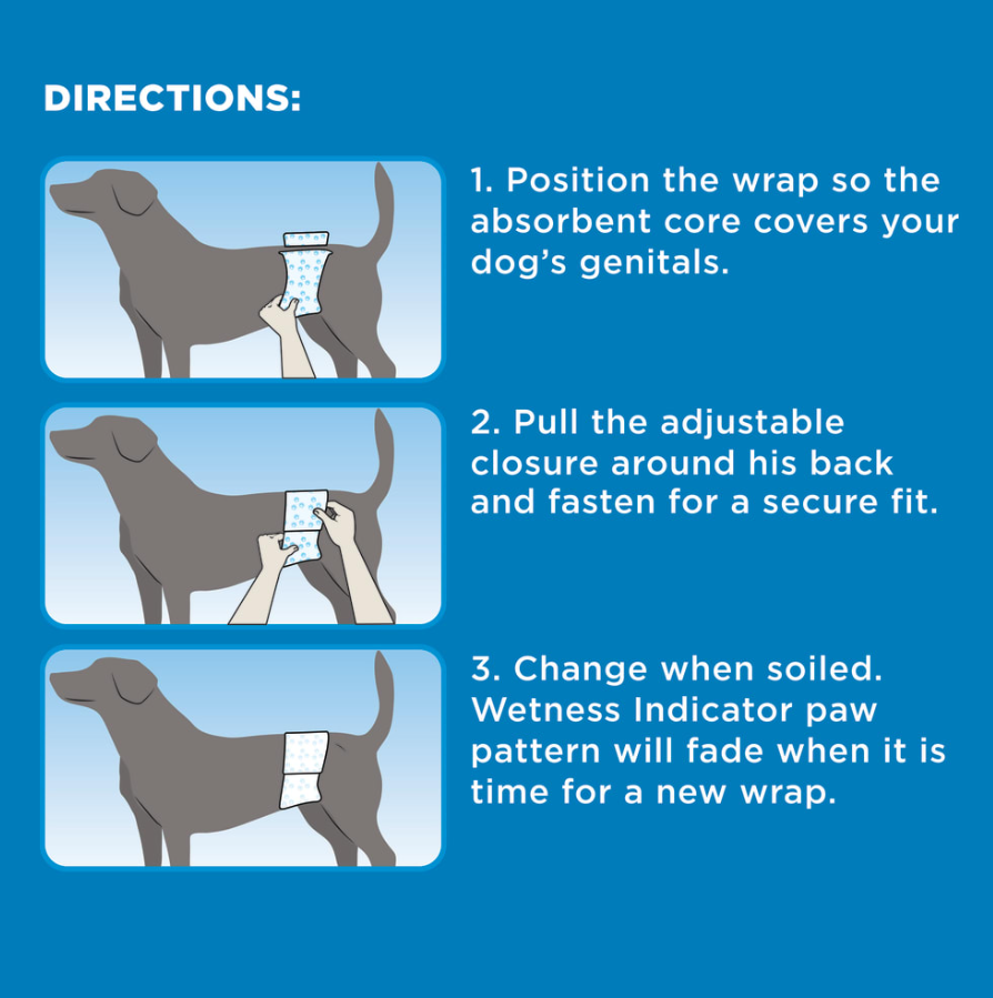 Wee-Wee Super Absorbent Disposable Dog Diaper Liners