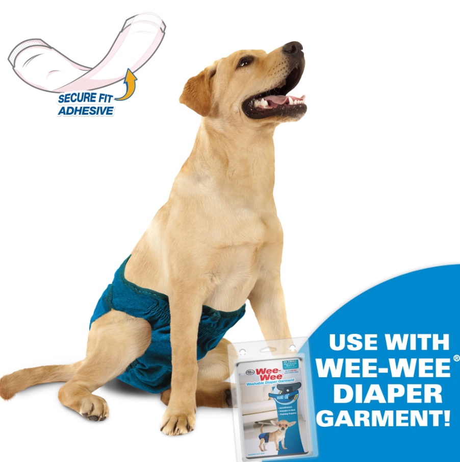 Wee-Wee Super Absorbent Disposable Dog Diaper Liners