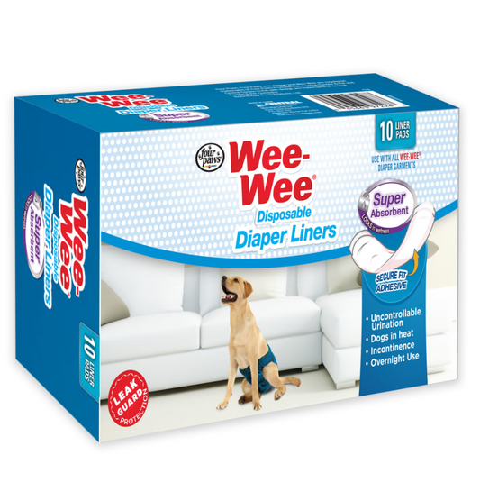 Wee-Wee Super Absorbent Disposable Dog Diaper Liners