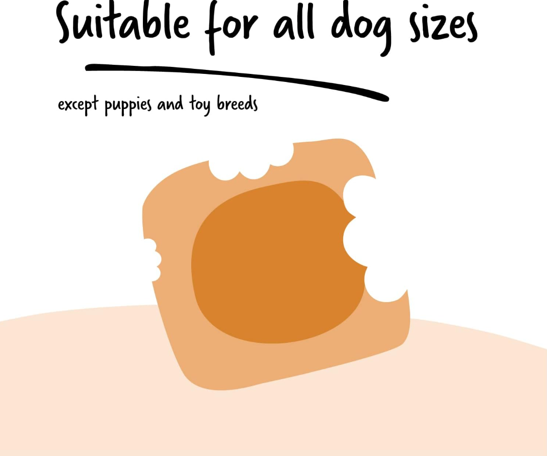 Ultra Chewy Peanut Butter Double Treat Bones