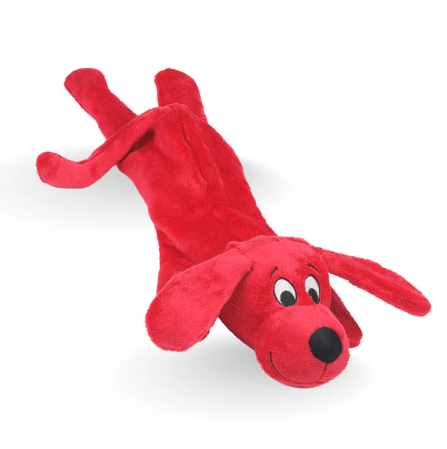 Clifford The Big Red Dog Skinny Furry Friend Plush Dog Toy
