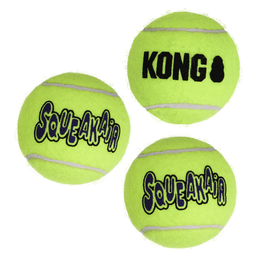 SqueakAir Balls, 3 Pack