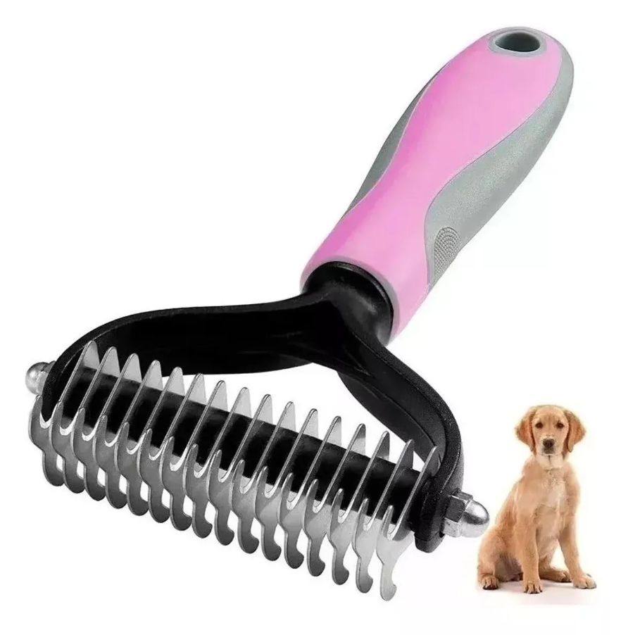 Cepillo Deslanador para perros y gatos