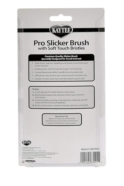 Kaytee Pro-Slicker Brush for Small Animals