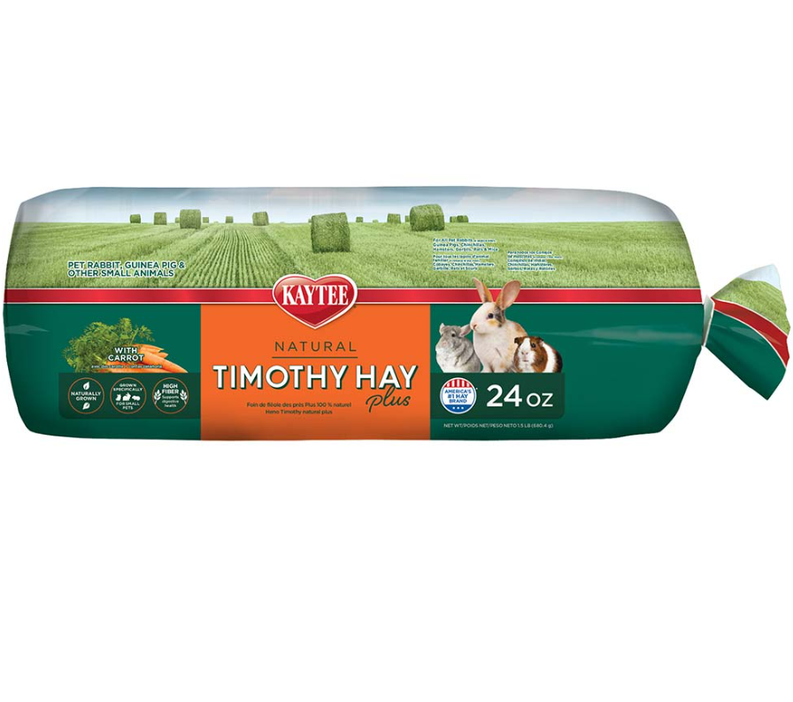 Kaytee Timothy Hay Plus Carrots