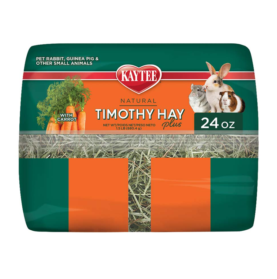 Kaytee Timothy Hay Plus Carrots