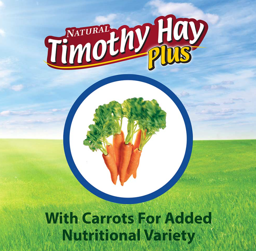 Kaytee Timothy Hay Plus Carrots