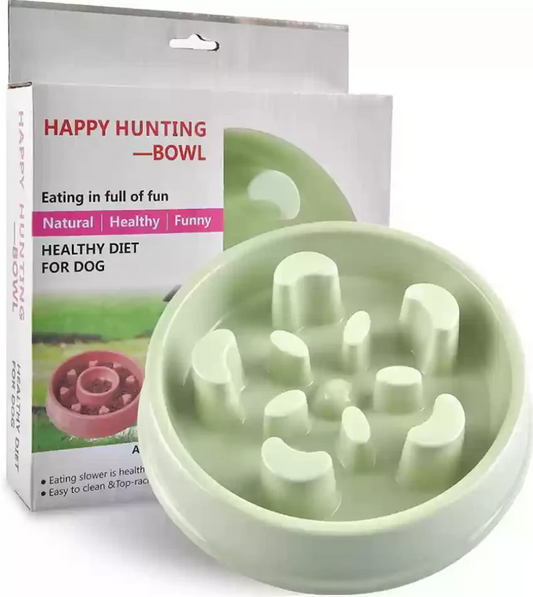 Happy Hunting Bowl Eating in Full of Fun