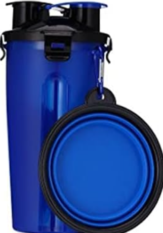 Botella Para Perros 2 en 1