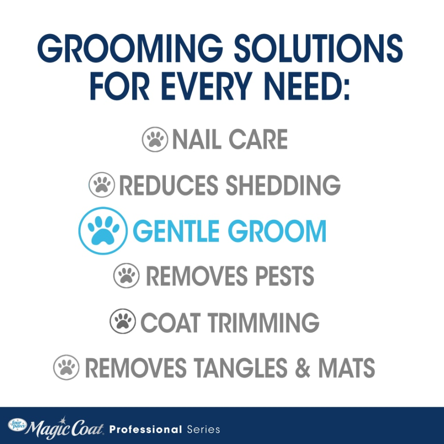 Magic Coat Professional Series All-in-One Wet & Dry Brush for Dogs