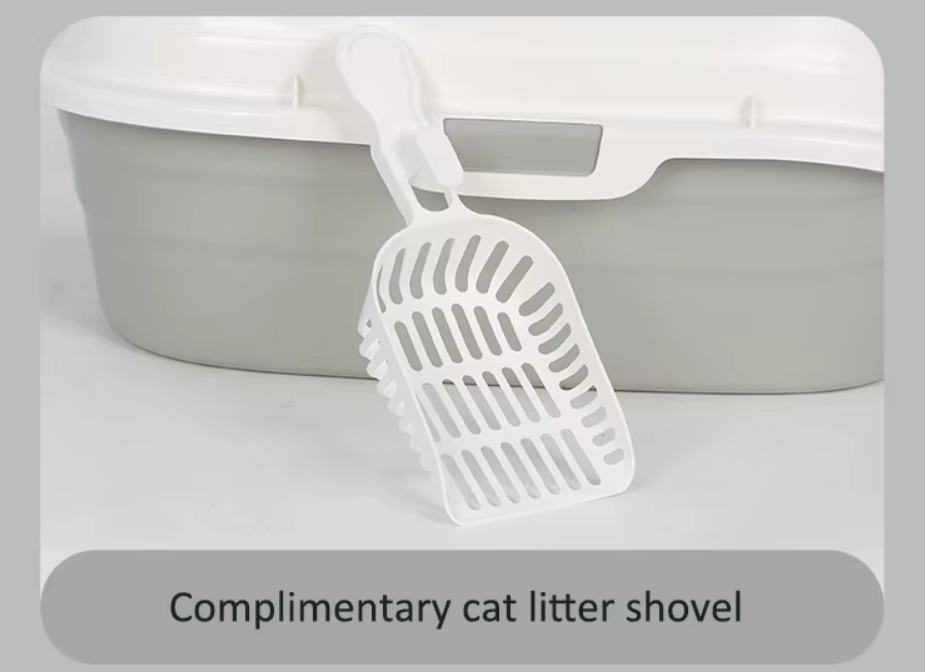 Cat Litter Box with Removable  Anti-Splash