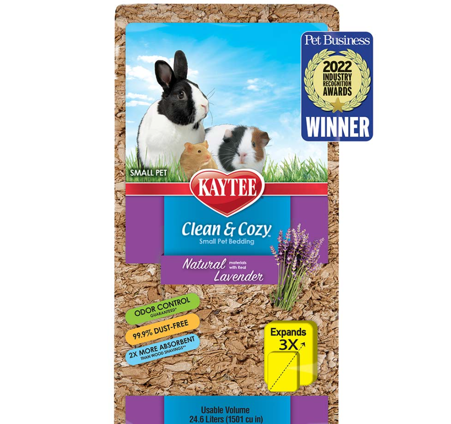 Kaytee Clean & Cozy Natural Lavender Bedding