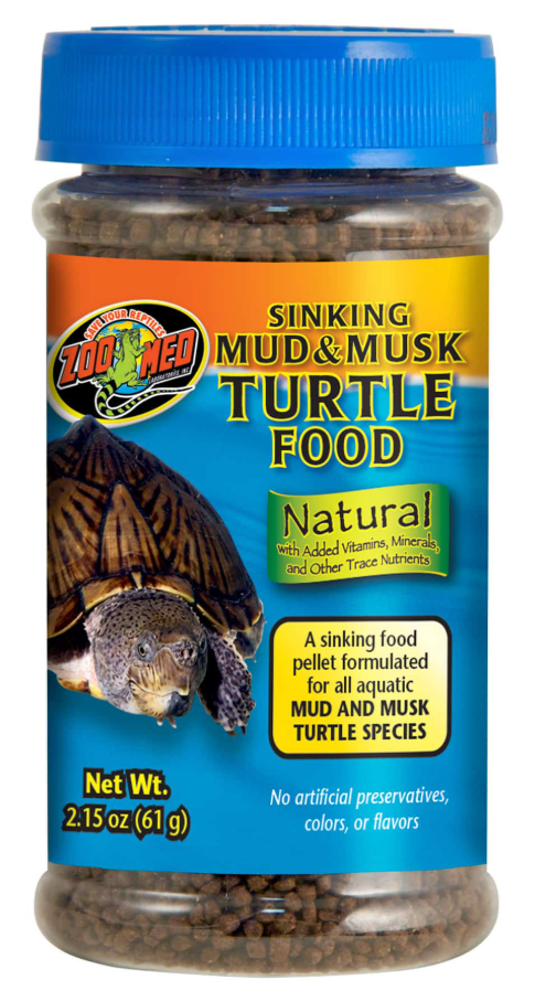 Zoo Med Sinking Mud & Musk Turtle Food