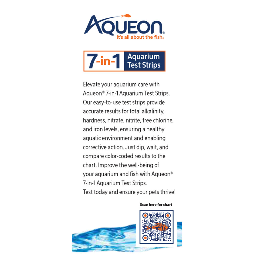 7 in 1 Aquarium Test Strip