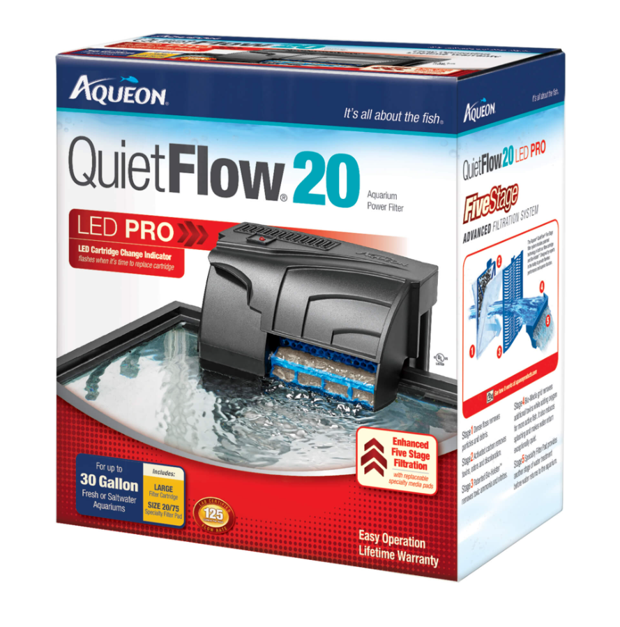 QuietFlow LED PRO Aquarium Power Filters