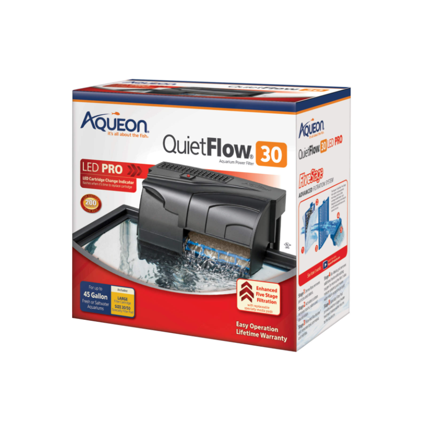 QuietFlow LED PRO Aquarium Power Filters