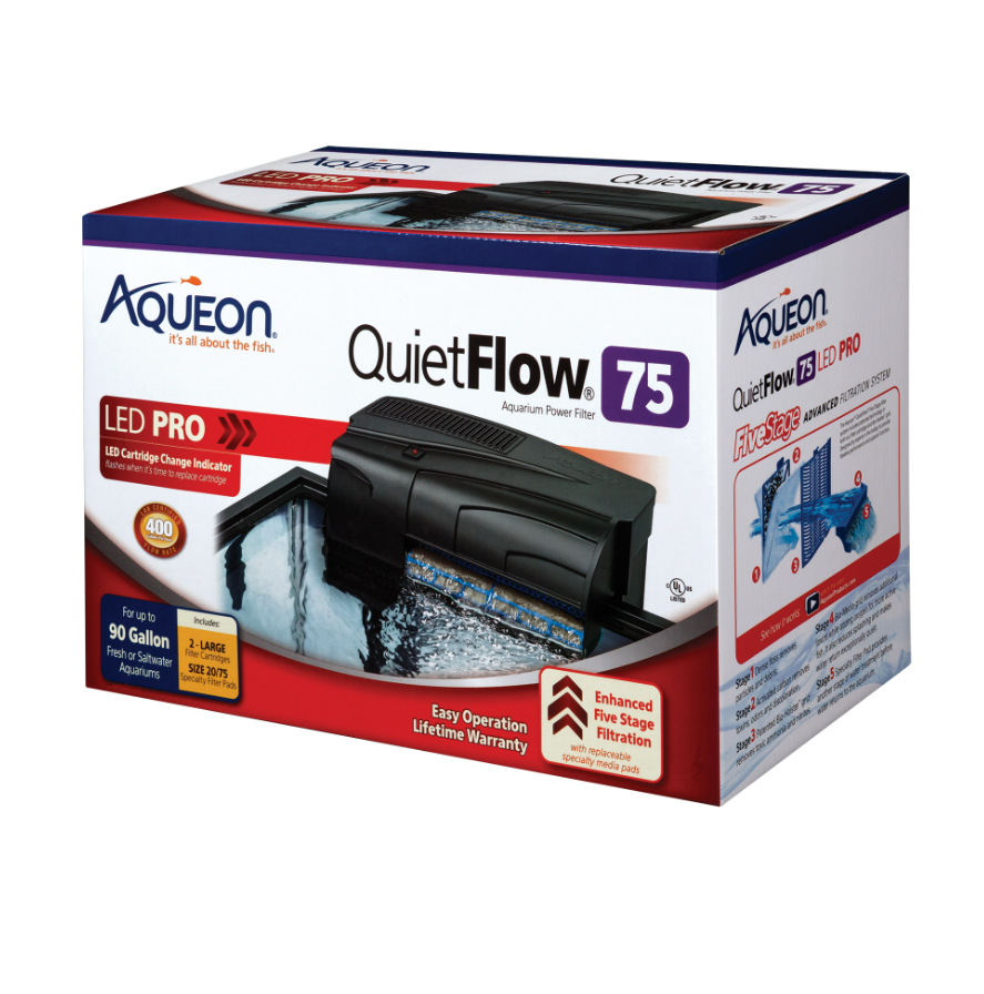 QuietFlow LED PRO Aquarium Power Filters
