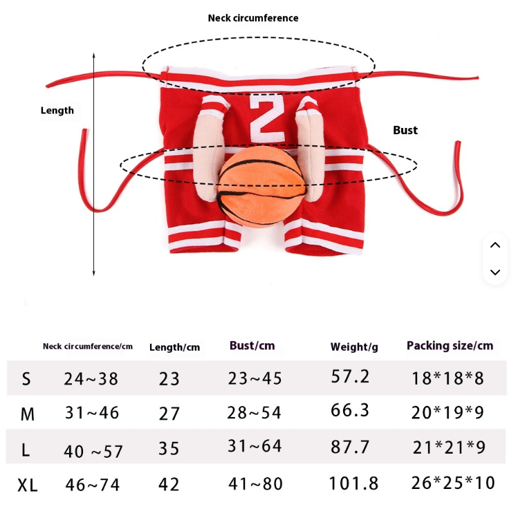 Basketball Outfit Suitable for Small dogs