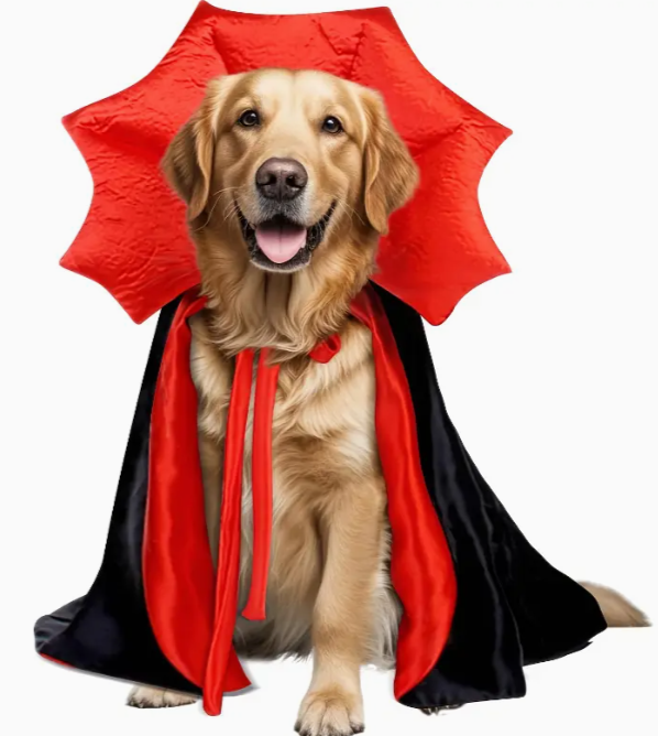Vampire Cloak Costume for Small to Medium Dogs & Cats