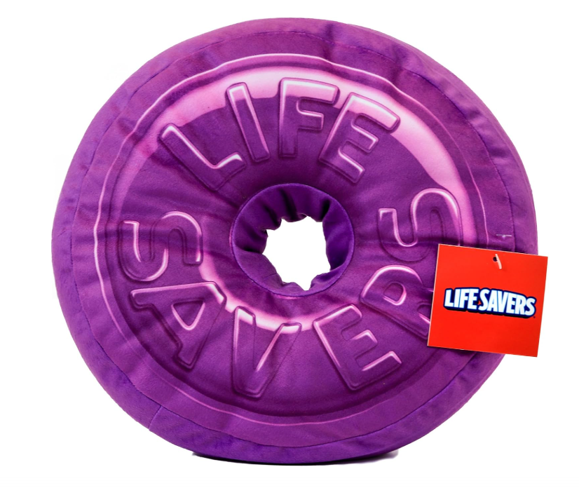Kangaru: Life Savers Candy-Shaped Pillow 10"